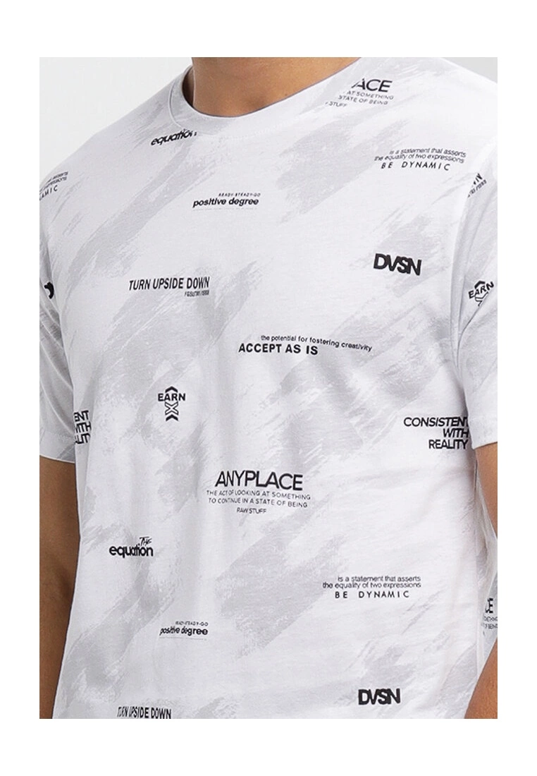 LC WAIKIKI Printed Combed Cotton T- Shirt 5 LC WAIKIKI Printed Combed Cotton T- Shirt - Image 3