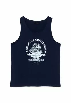 LC WAIKIKI Sleeveless Printed Cotton Athlete Tee -LC WAIKIKI popular shop lc waikiki 2850 8225916 5