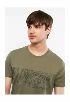 LC WAIKIKI Short Sleeve Printed Cotton T-Shirt -LC WAIKIKI popular shop lc waikiki 2858 6835916 3