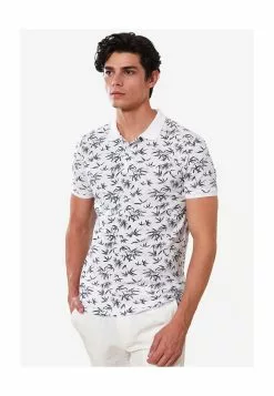 LC WAIKIKI Patterned PiquÃ© Men's Polo Shirt