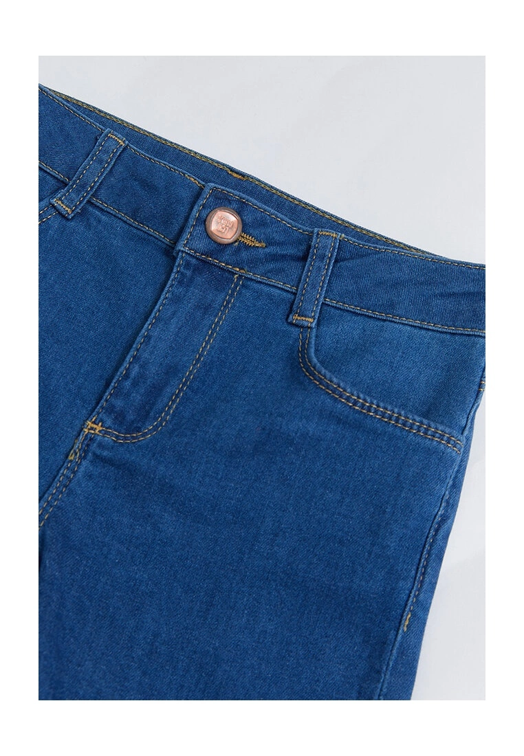 LC WAIKIKI Basic Cotton Girl Jean Shorts 6 LC WAIKIKI Basic Cotton Girl Jean Shorts - Image 4