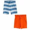 LC WAIKIKI Elastic Waist Cotton Baby Boy Shorts Set