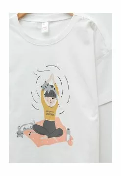 LC WAIKIKI Short Sleeve Girl Short Pajamas Set -LC WAIKIKI popular shop lc waikiki 2972 8021616 3