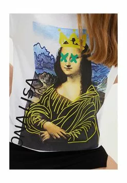 LC WAIKIKI Mona Lisa Printed Cotton T-Shirt 10 LC WAIKIKI Mona Lisa Printed Cotton T-Shirt -LC WAIKIKI popular shop lc waikiki 3000 9446016 3