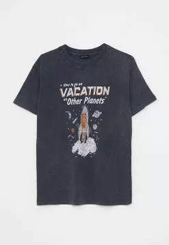 LC WAIKIKI Crew Neck Printed Short Sleeve Cotton Women's T-Shirt -LC WAIKIKI popular shop lc waikiki 3059 0387626 6