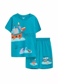 LC WAIKIKI Short Sleeve Boy Short Pajamas Set