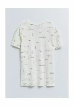 LC WAIKIKI Crew Neck Short Sleeve Printed Combed Cotton Men's T-Shirt -LC WAIKIKI popular shop lc waikiki 3328 5373226 6