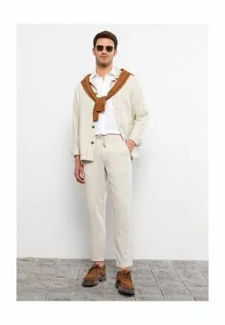 LC WAIKIKI Slim Fit Drawstring Trousers -LC WAIKIKI popular shop lc waikiki 3361 8583226 4