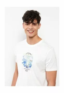 LC WAIKIKI Printed Cotton Men's T-Shirt -LC WAIKIKI popular shop lc waikiki 3389 9485326 3