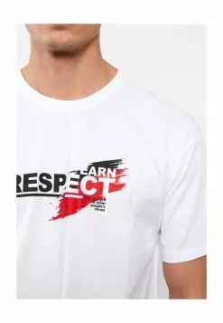 LC WAIKIKI Oversize Crew Neck Short Sleeved Printed Combed Cotton Men's T-Shirt -LC WAIKIKI popular shop lc waikiki 3407 1404226 3