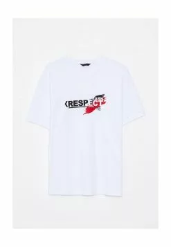 LC WAIKIKI Oversize Crew Neck Short Sleeved Printed Combed Cotton Men's T-Shirt -LC WAIKIKI popular shop lc waikiki 3407 1404226 6