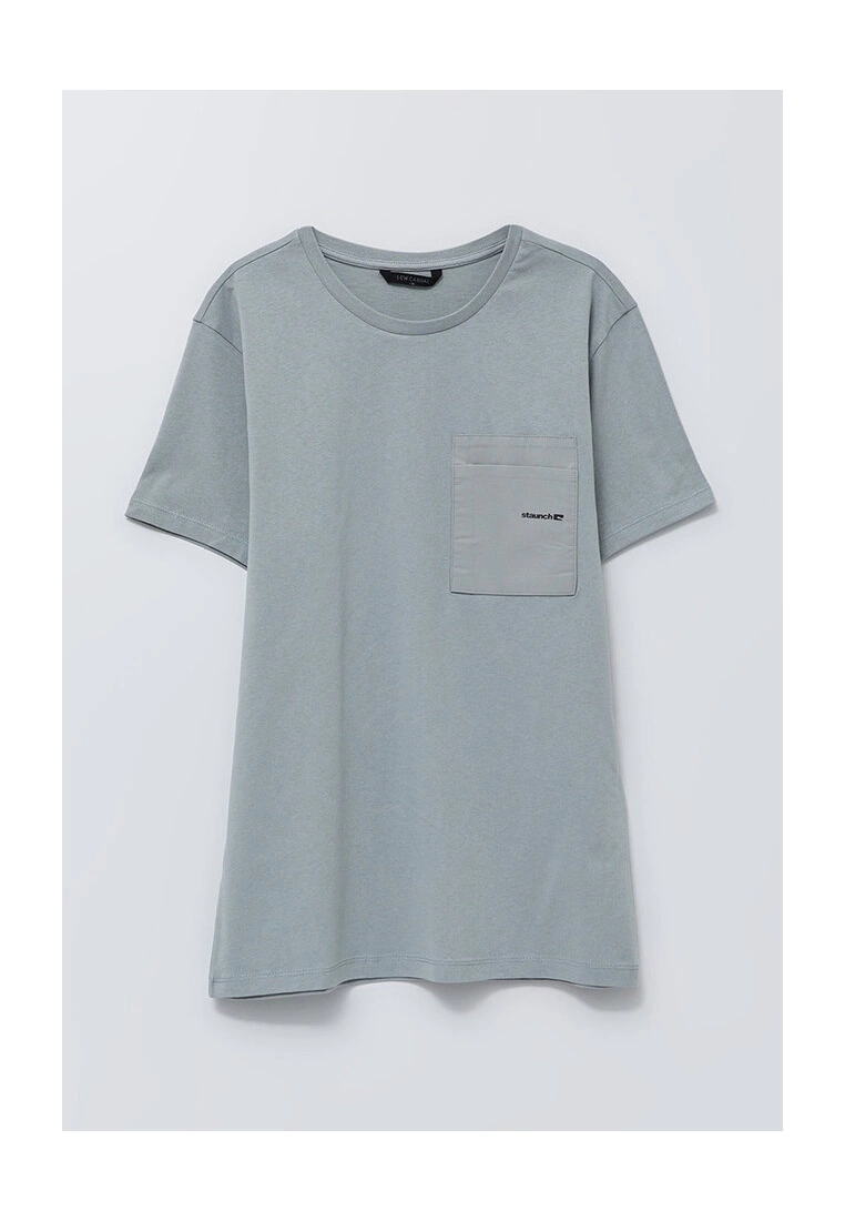 LC WAIKIKI Oversized Combed Cotton Men's T-Shirt 7 LC WAIKIKI Oversized Combed Cotton Men's T-Shirt - Image 5