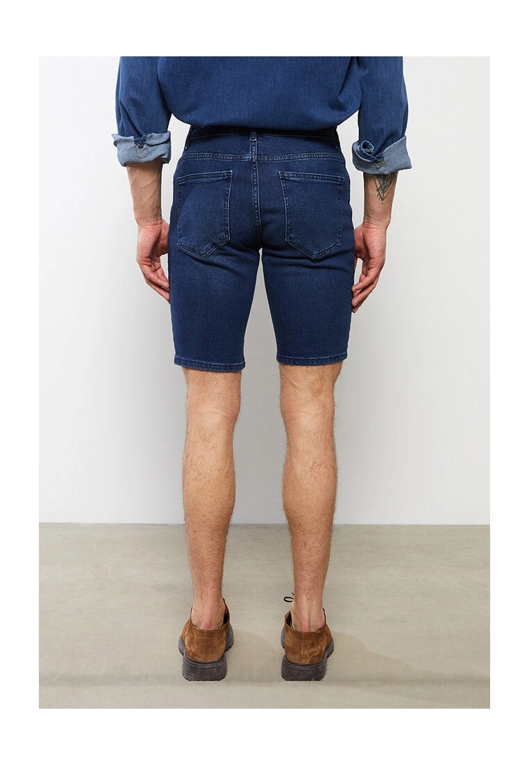 LC WAIKIKI Skinny Fit Jean Shorts 4 LC WAIKIKI Skinny Fit Jean Shorts - Image 2