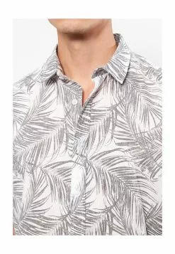 LC WAIKIKI Slim Fit Patterned Poplin Men's Shirt -LC WAIKIKI popular shop lc waikiki 3438 8695326 3