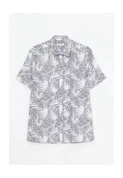 LC WAIKIKI Slim Fit Patterned Poplin Men's Shirt -LC WAIKIKI popular shop lc waikiki 3438 8695326 5