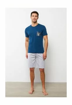 LC WAIKIKI Standard Printed Men's Pyjama Set -LC WAIKIKI popular shop lc waikiki 3453 1475326 4