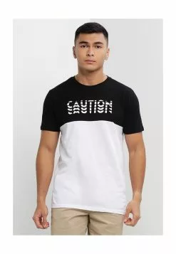 LC WAIKIKI Crew Neck Short Sleeve Color Block Combed Cotton Men's T-Shirt