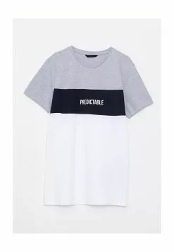 LC WAIKIKI Crew Neck Color Block Mens T-Shirt -LC WAIKIKI popular shop lc waikiki 3470 9409426 5