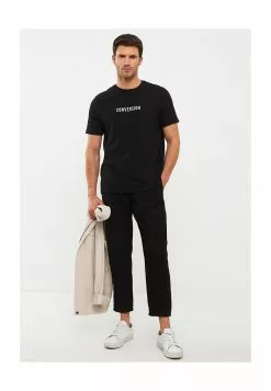 LC WAIKIKI Crew Neck Printed T-Shirt -LC WAIKIKI popular shop lc waikiki 3480 0915226 3