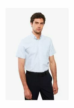 LC WAIKIKI Regular Fit Plaid Dobby Men's Shirt