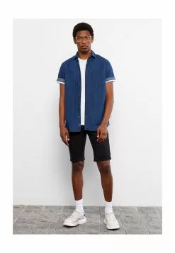 LC WAIKIKI 760 Skinny Fit Men's Denim Shorts -LC WAIKIKI popular shop lc waikiki 3514 7170126 4