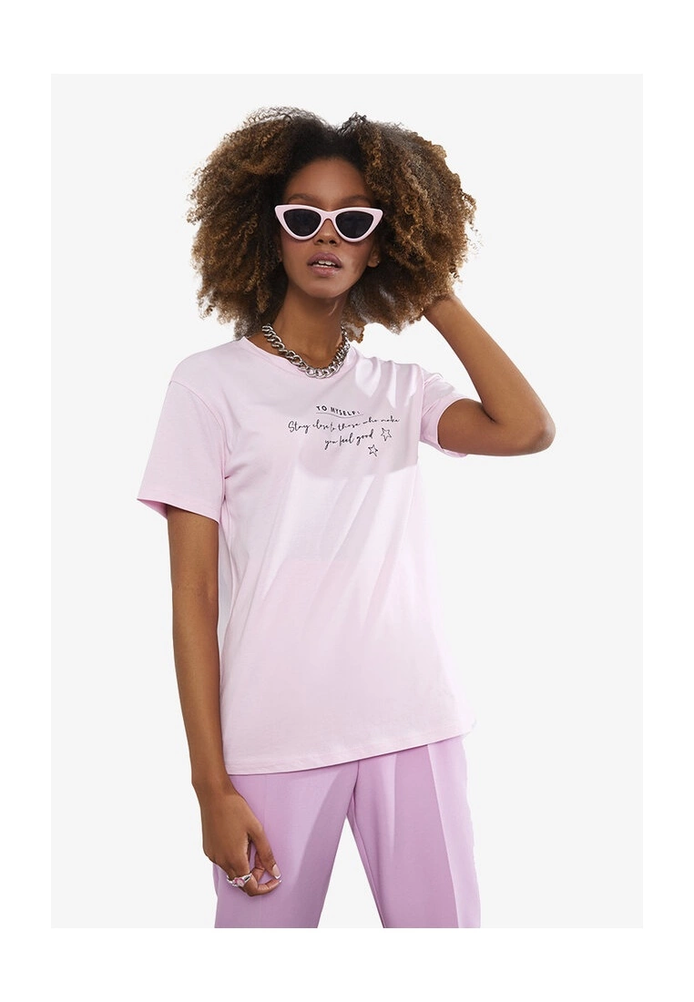 LC WAIKIKI Letter Printed Cotton T-Shirt 3 LC WAIKIKI Letter Printed Cotton T-Shirt