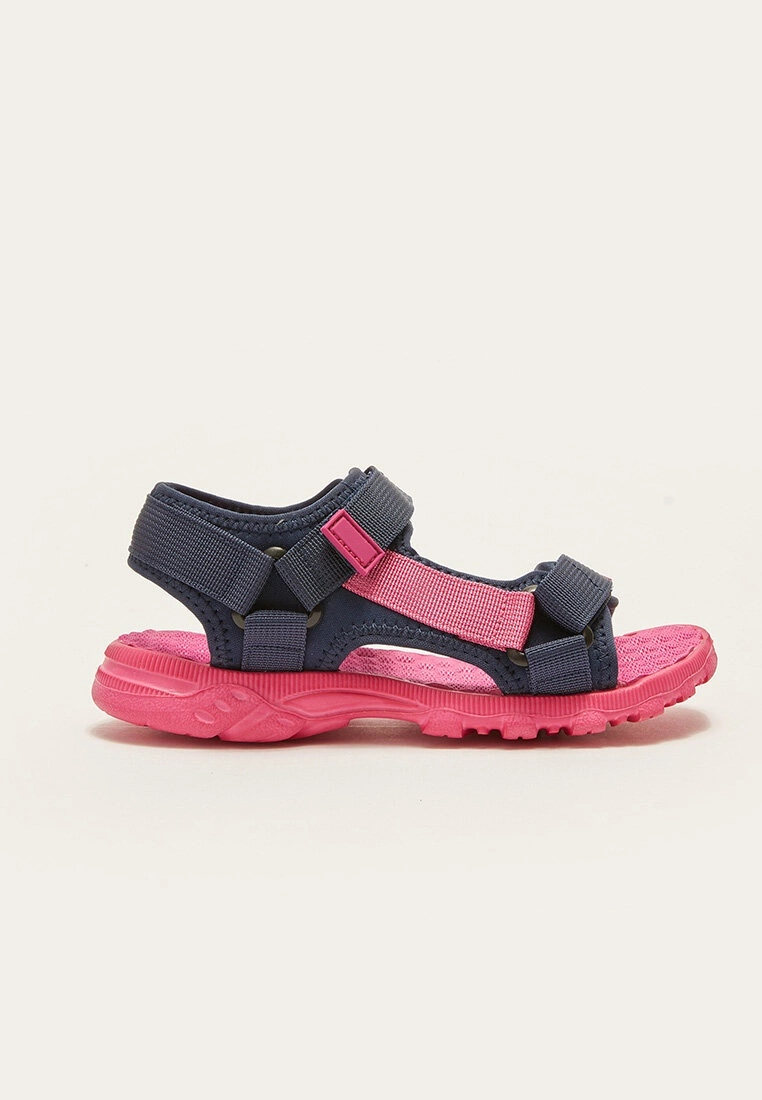 LC WAIKIKI Color Block Band Detailed Girls' Sandals 4 LC WAIKIKI Color Block Band Detailed Girls' Sandals - Image 2