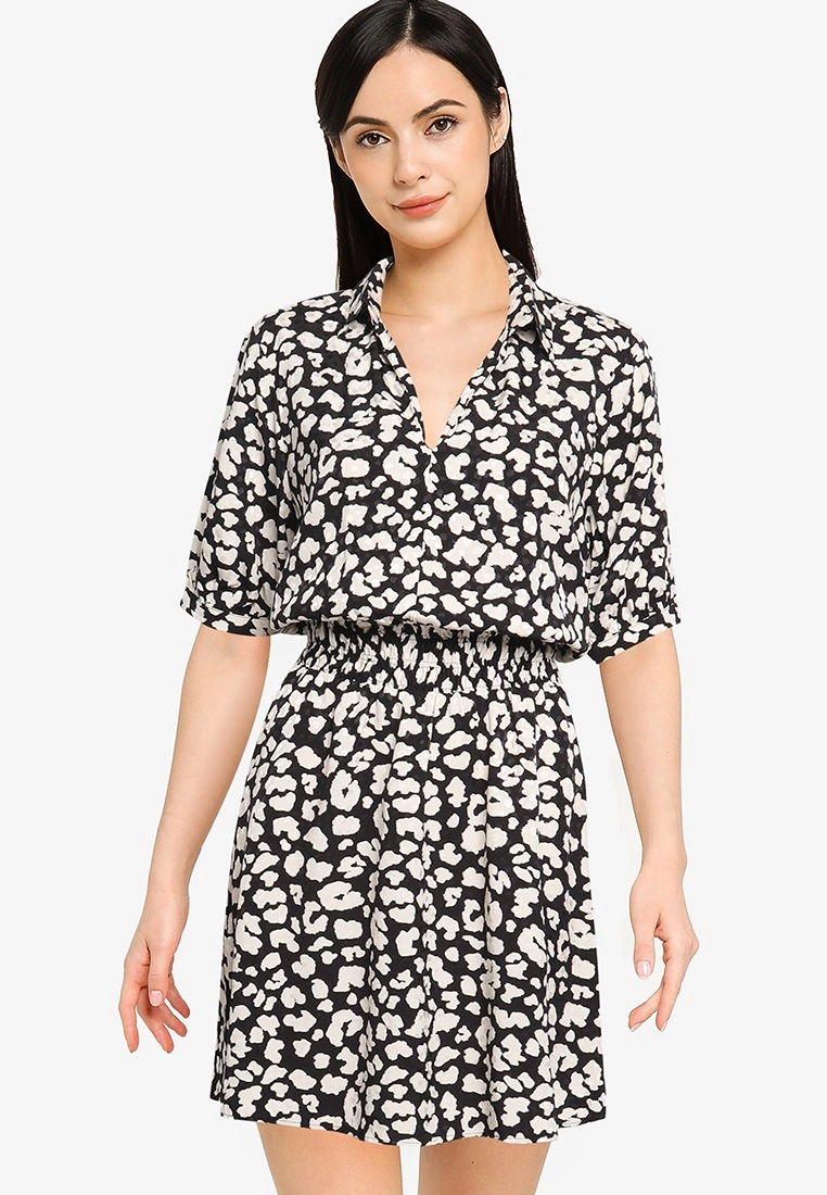 LC WAIKIKI Patterned Viscose Women's Dress 3 LC WAIKIKI Patterned Viscose Women's Dress