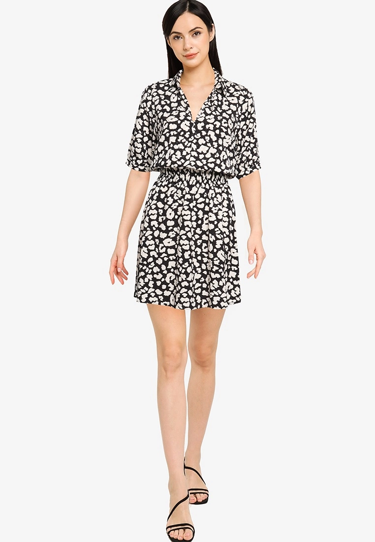 LC WAIKIKI Patterned Viscose Women's Dress 6 LC WAIKIKI Patterned Viscose Women's Dress - Image 4