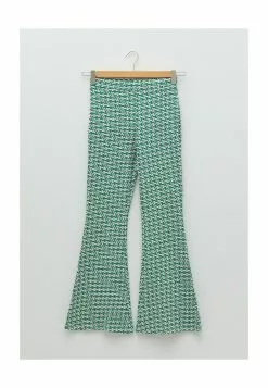 LC WAIKIKI Patterned Flared Women's Trousers -LC WAIKIKI popular shop lc waikiki 3589 1702216 5