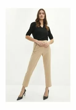 LC WAIKIKI Elastic Waist Straight Women's Trousers -LC WAIKIKI popular shop lc waikiki 3591 6091216 4