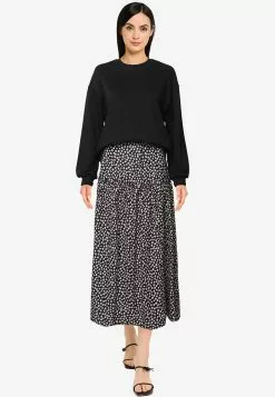 LC WAIKIKI Floral A-Line Viscose Skirt -LC WAIKIKI popular shop lc waikiki 3594 1691216 4