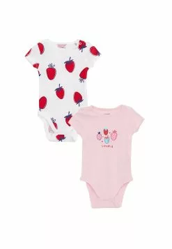 LC WAIKIKI Baby Girl Snap Bodysuits 2 Pack