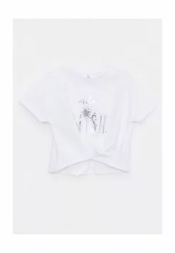 LC WAIKIKI Crew Neck Short Sleeve Printed Baby Girl T-Shirt And Leggings 2-Piece Set -LC WAIKIKI popular shop lc waikiki 3627 9117916 2