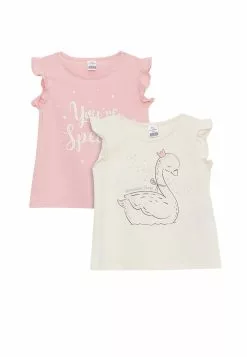 LC WAIKIKI Cotton Baby Girl's Top 2-Pack