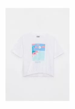 LC WAIKIKI Short Sleeves Girl's T-Shirt & Shorts Set -LC WAIKIKI popular shop lc waikiki 3676 9917916 2