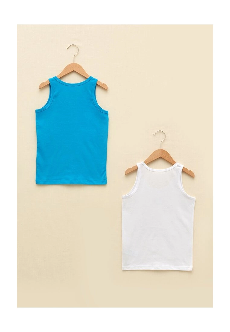 LC WAIKIKI Cotton Boys Tank Top 2-Pack 4 LC WAIKIKI Cotton Boys Tank Top 2-Pack - Image 2