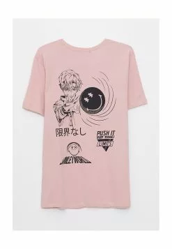 LC WAIKIKI Crew Neck Short Sleeve Smileyworld Printed Men's T-Shirt -LC WAIKIKI popular shop lc waikiki 3734 2167626 6