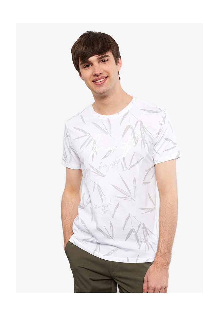 LC WAIKIKI Crew Neck Short Sleeve Patterned Combed Cotton Men's T-Shirt 3 LC WAIKIKI Crew Neck Short Sleeve Patterned Combed Cotton Men's T-Shirt