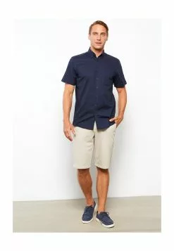 LC WAIKIKI Regular Fit Short Sleeve Poplin Men's Shirt -LC WAIKIKI popular shop lc waikiki 3767 3816726 5