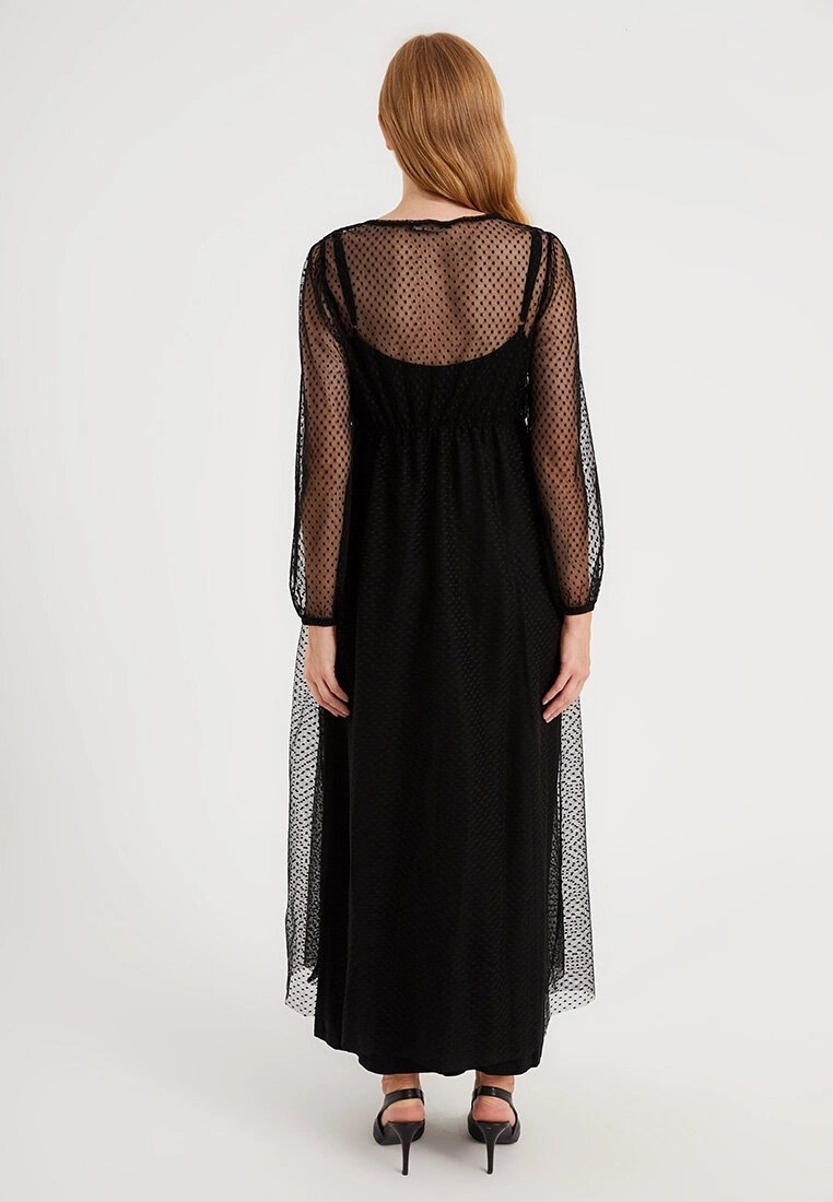 LC WAIKIKI Tulle Detailed Maternity Dress 6 LC WAIKIKI Tulle Detailed Maternity Dress - Image 4