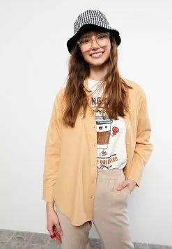 LC WAIKIKI Buttoned Regular Long Sleeve Cotton Women's Shirt