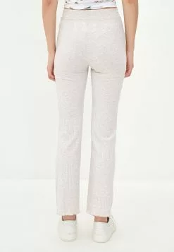 LC WAIKIKI Elastic Waist Regular Bell-Bottoms Women's Trousers -LC WAIKIKI popular shop lc waikiki 3885 8502146 4