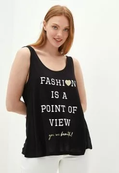 LC WAIKIKI U Neck Slogan Printed Female Athlete -LC WAIKIKI popular shop lc waikiki 3892 4831236 2