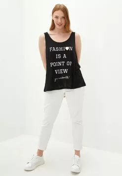 LC WAIKIKI U Neck Slogan Printed Female Athlete -LC WAIKIKI popular shop lc waikiki 3892 4831236 3