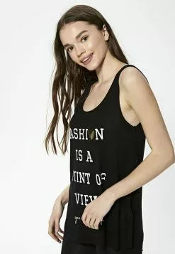 LC WAIKIKI U Neck Slogan Printed Female Athlete -LC WAIKIKI popular shop lc waikiki 3893 4831236 4