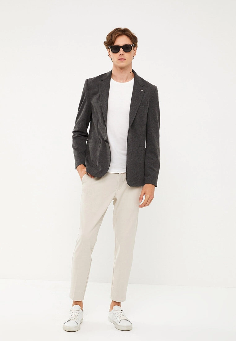 LC WAIKIKI Slim Fit Men's Blazer Jacket 5 LC WAIKIKI Slim Fit Men's Blazer Jacket - Image 3