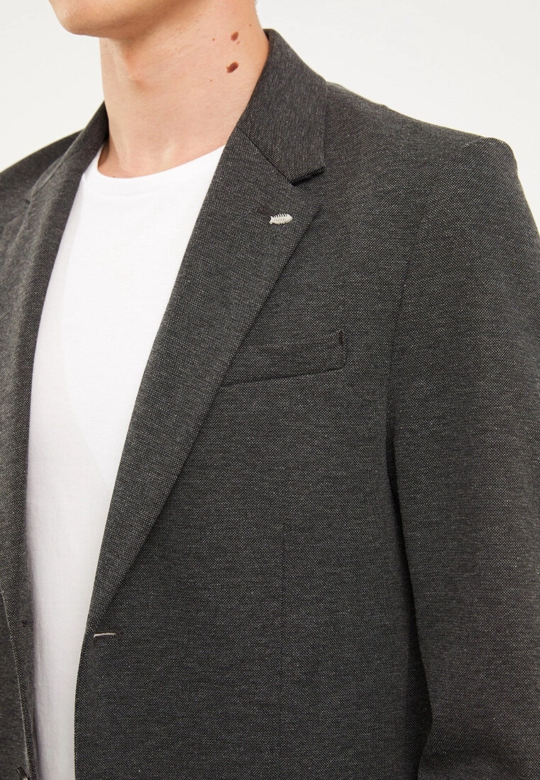 LC WAIKIKI Slim Fit Men's Blazer Jacket 6 LC WAIKIKI Slim Fit Men's Blazer Jacket - Image 4