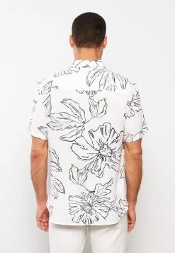 LC WAIKIKI Comfortable Fit Short Sleeve Patterned Men's Shirt -LC WAIKIKI popular shop lc waikiki 3898 3081936 5