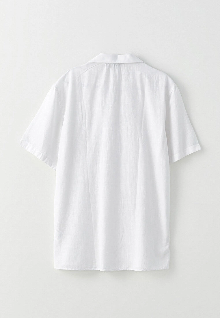 LC WAIKIKI Comfortable Fit Resort Collar Short Sleeve Patterned Viscose Men's Shirt 9 LC WAIKIKI Comfortable Fit Resort Collar Short Sleeve Patterned Viscose Men's Shirt - Image 7